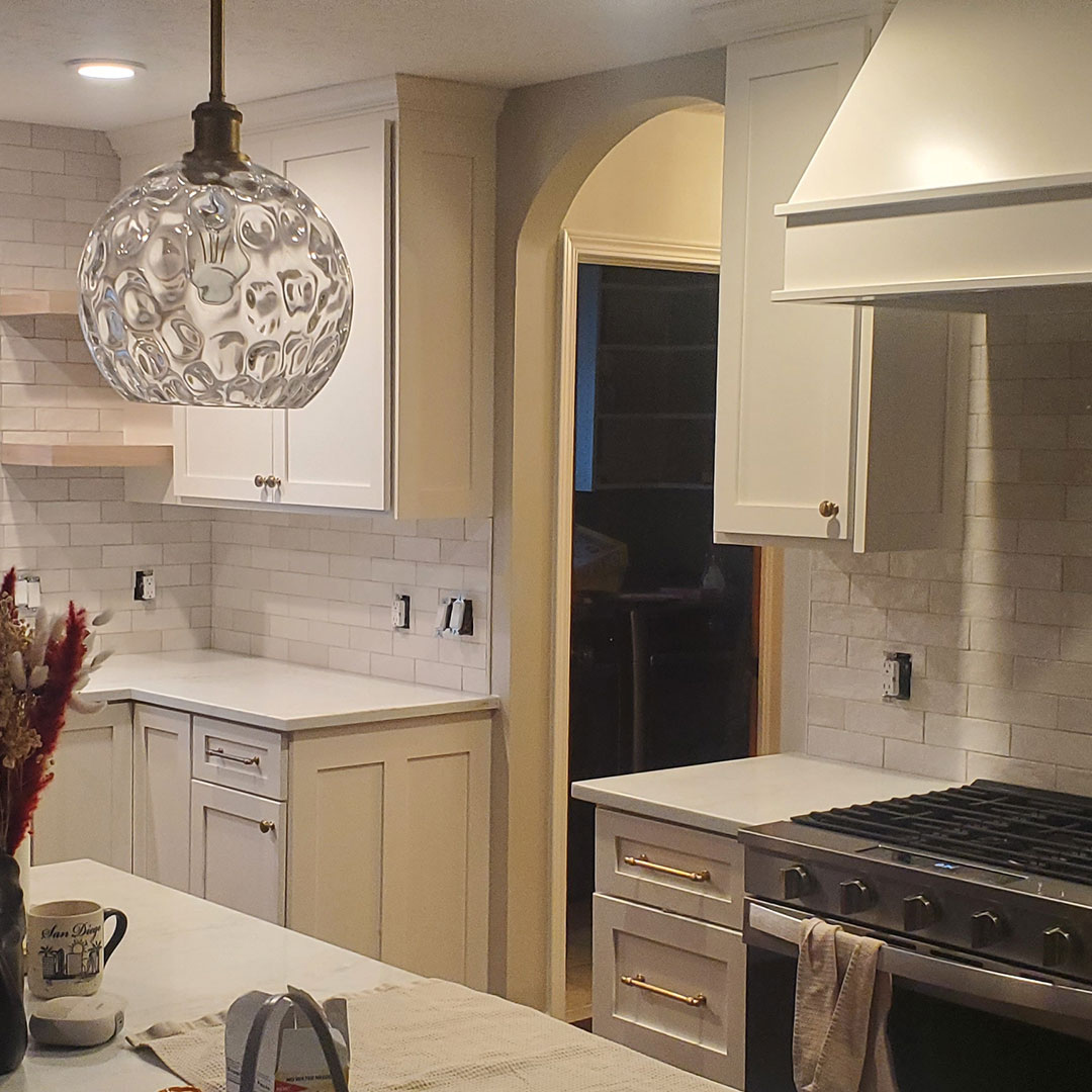 Classic tile kitchen remodel in Wooster, Ohio